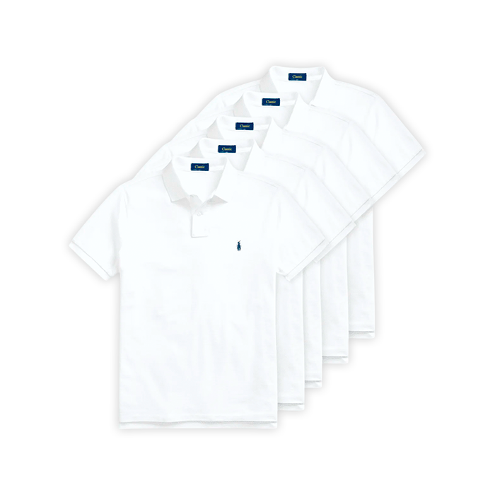 5-Pack The Classic Mesh Polo Shirt